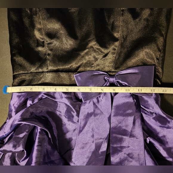 Trixxi Silk Ruffle Strapless Dress - Picture 6 of 7